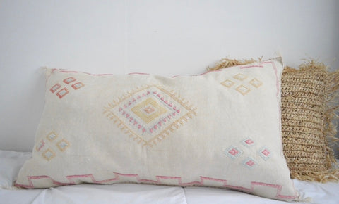 Moroccan Cactus Sabra Silk Cushion Cover