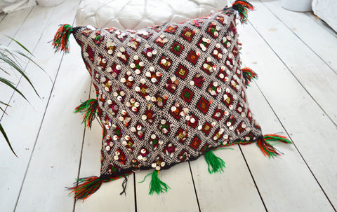 Vintage Moroccan Berber Pillow Kilim Cushion Cover