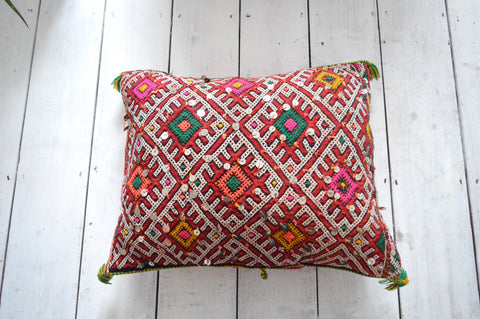 Vintage Moroccan Berber Pillow Cushion Cover