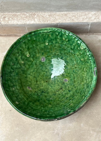 Tamegroute Large Dish Exclusive Berber Pottery