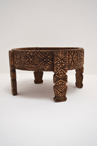 Moroccan Chakki Table Hand Carved Table