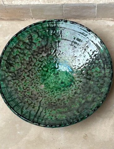 Tamegroute Dish Exclusive Berber Pottery