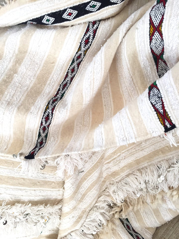 Moroccan Wedding Blanket Throw H797i