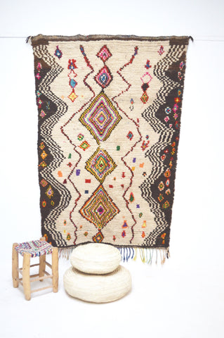 Vintage Azilal Moroccan Rug