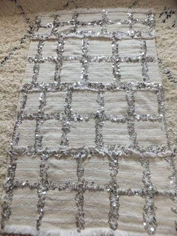 SOLD Vintage Moroccan Wedding Blanket