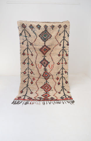 Vintage Moroccan Azilal Rug